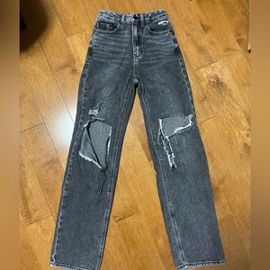 Pacsun Black Boyfriend Jeans